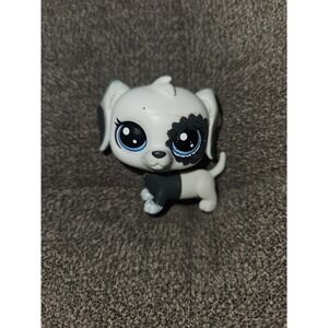 Littlest Pet Shop DALMATIAN Dachshund Dog Hot Dog Hungry Glitter LPS